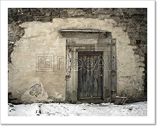 Castle Door Paper Print Wall Art (8in. x 10in.)