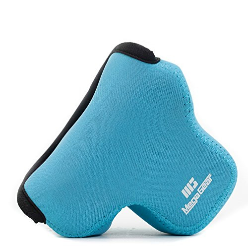 MegaGear MG511 Olympus PEN E-PL9, E-PL8, E-PL7 Ultra Light Neoprene Camera Case - Blue