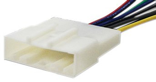 Absolute USA H704/7552 Radio Wiring Harness for Nissan Select Vehicles 2007-2010 Power 4 Speaker (70-7552, NWH-704)