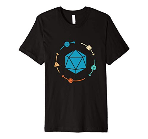 Tabletop RPG board game Dice universe D 20 Premium T-Shirt