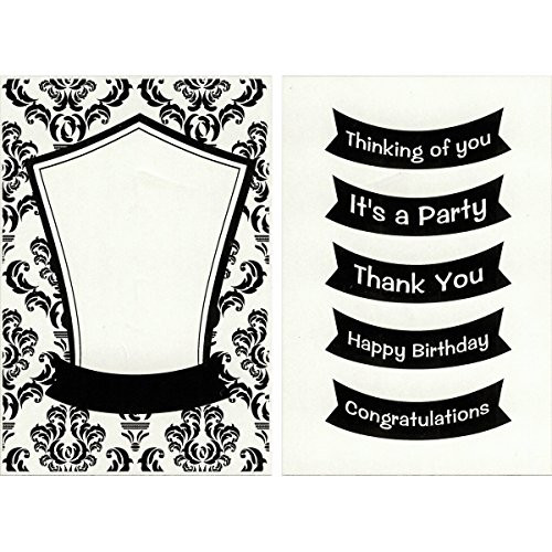 C-Gull Interchangeable Damask Embossing 5-in-1 Folder, 4.5 by 6.5-Inch