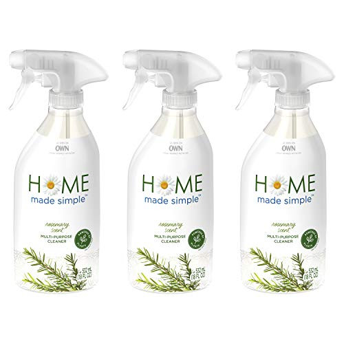 Home Made Simple All Purpose Cleaner Natural Household Surface Cleaning Spray, Rosemary Scent, 54 Fluid Ounce