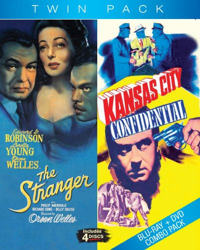 Blu-Ray Twin Pack: Kansas City Confidential  and  The Stranger
