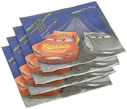Designware Cars 3, Lunch Napkins, 16-Count