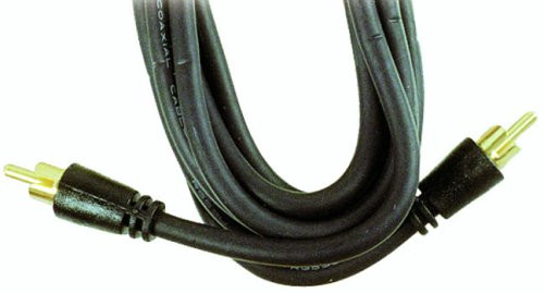 GE 23255 Coaxial Cable with RCA Plugs (6 Feet)