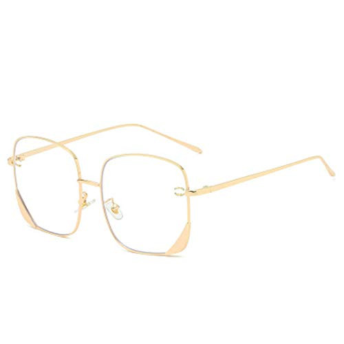 PLMOKN Blue Light Blocking Glasses, Anti Eyestrain, Computer Glasses, Gaming Glasses, TV Glasses for Women and Men, Anti UV, Anti Glare, Gold PLMOKN Blue Light Blocking Glasses, Anti Eyestrain, Computer Glasses, Gaming Glasses, TV Glasses for Women and Men, Anti UV, Anti Glare, Gold