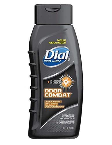 Dial For Men Body Wash Odor Combat 16 Ounce (473ml) (2 Pack)