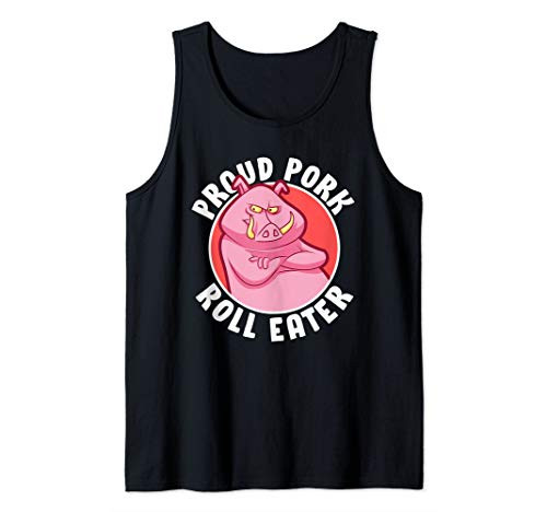 Proud Pork Roll Eater New Jersey Garden State NJ Pig Ham Tank Top