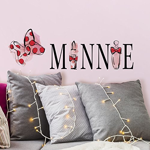 RoomMates Minnie Mouse Perfume Peel And Stick Wall Decals