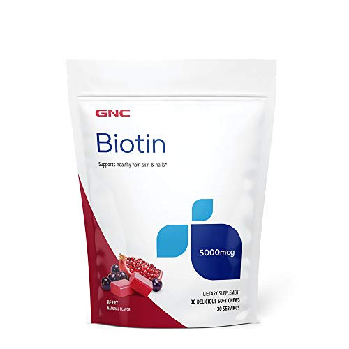 GNC Biotin Soft Chews 5000mcg GNC Biotin Soft Chews 5000mcg