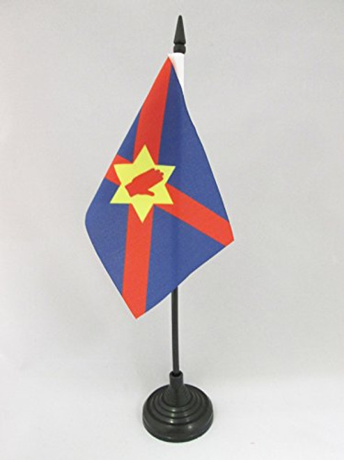 AZ FLAG Ulster Independence Movement Table Flag 4'' x 6'' - Northern Ireland Nationalism Desk Flag 15 x 10 cm - Black Plastic Stick and Base AZ FLAG Ulster Independence Movement Table Flag 4'' x 6'' - Northern Ireland Nationalism Desk Flag 15 x 10 cm - Black Plastic Stick and Base