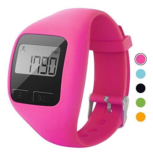 BATAUU Fitness Tracker, 3D Digital Watch Pedometer for Walking and Running, Simply Operation, Accurate Step Counter,Walking Distance Miles and Km, Calorie Counter, Activity Time (red) BATAUU Fitness Tracker, 3D Digital Watch Pedometer for Walking and Running, Simply Operation, Accurate Step Counter,Walking Distance Miles and Km, Calorie Counter, Activity Time (red)