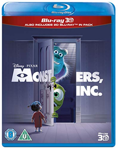 Monsters, Inc. (Blu-ray 3D Plus Blu-ray) -2002- -Region Free- Monsters, Inc. (Blu-ray 3D Plus Blu-ray) -2002- -Region Free-