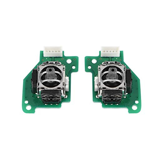 Tangxi 3D Joystick for Wii U, Left  and  Right Analog 3D Joystick Sticks Replacement for Wii U Gamepad Controller
