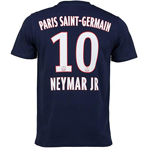 Paris Saint Germain (PSG - Neymar Player  and  Number T-Shirt (XX-Large) Blue