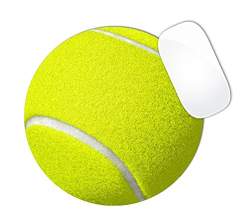 BRGiftShop Detailed Tennis Ball Round Mouse Pad
