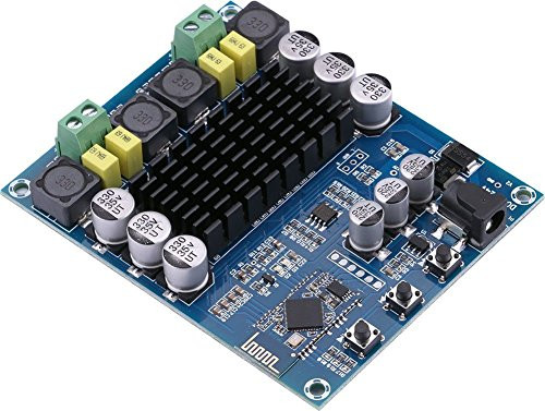 WINGONEER TPA3116D2 120WPlus120W Wireless Bluetooth 4.0 Audio Receiver Amplifier Board DC 12-24V Audio Stereo Amplifier Audio Receiver