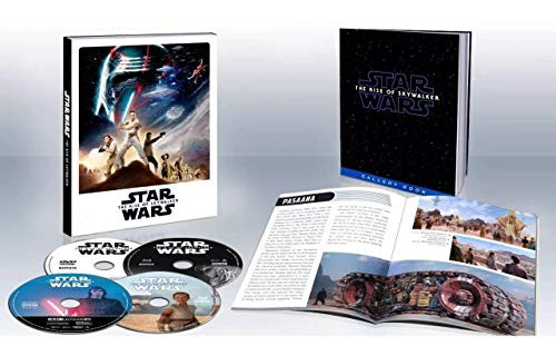 Star Wars: The Rise of Skywalker Limited Edition (4K Ultra/Blu-Ray/Digital Code) with Filmmaker Gallery Book and Exclusive Bonus