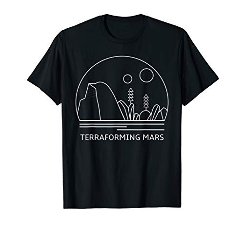 Terraforming Mars - Board Game Design - Tabletop Gaming T-Shirt