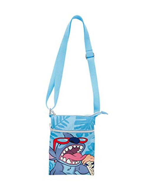Loungefly Disney Lilo  and  Stitch Ice Cream Passport Crossbody Bag Loungefly Disney Lilo  and  Stitch Ice Cream Passport Crossbody Bag
