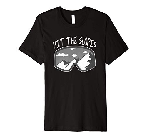 Hit The Slopes Mountain Adventure Premium T-Shirt