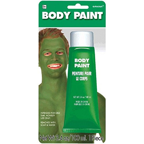 Amscan Body Paint, Party Accessory, Green
