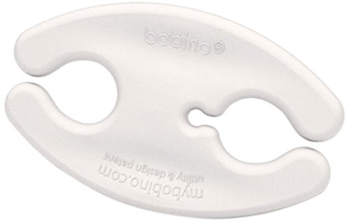Bobino Cord Wrap - Multiple Colors - Stylish Cable and Wire Management/Organizer (Small, Cream)