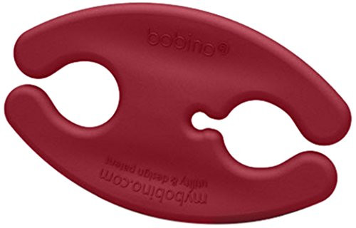 Bobino Cord Wrap - Multiple Colors - Stylish Cable and Wire Management/Organizer (Small, Burgundy)