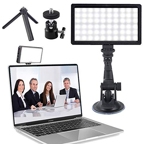 Video Conference Lighting Kit, FOTOBETTER Laptop Computer Video Light for Remote Working, Led Webcam Light for Laptop Video Conferencing, Zoom Calls, Self Broadcasting, Live Streaming Video Conference Lighting Kit, FOTOBETTER Laptop Computer Video Light for Remote Working, Led Webcam Light for Laptop Video Conferencing, Zoom Calls, Self Broadcasting, Live Streaming
