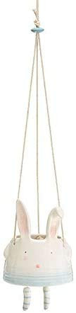 BPlusB Burton and Burton Ceramic Hanging Bunny Planter