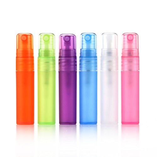 Elfenstal- 12pcs 5ml 1/6OZ Atomizer Empty Matte Plastic bottle Spray Refillable Fragrance Perfume Scent Sample Bottle Clean Cloth for Travel Party Makeup Tool 3ml Pipette Elfenstal- 12pcs 5ml 1/6OZ Atomizer Empty Matte Plastic bottle Spray Refillable Fragrance Perfume Scent Sample Bottle Clean Cloth for Travel Party Makeup Tool 3ml Pipette