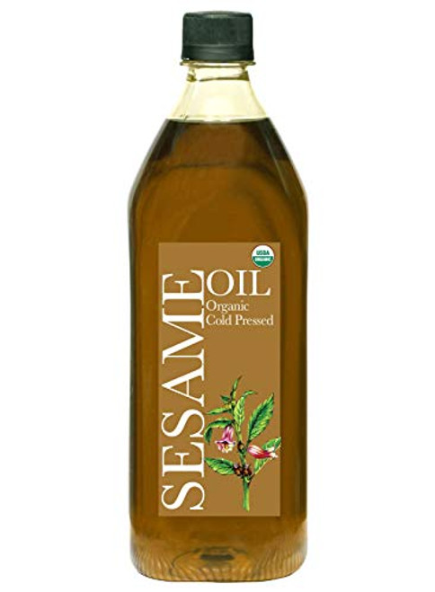 Daana Organic Sesame Oil: EXTRA VIRGIN, COLD PRESSED 34 Fl oz (Pack of 1) Daana Organic Sesame Oil: EXTRA VIRGIN, COLD PRESSED 34 Fl oz (Pack of 1)