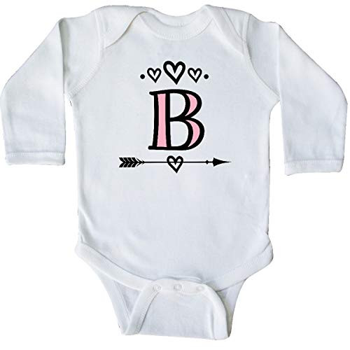 inktastic Letter B Monogram Tribal Long Sleeve Creeper 18 Months White 3434f