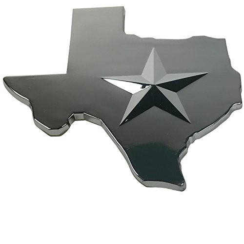 Poker Weight Premium Texas Lone Star State Metal Auto Emblem (w/Silver Star in 3D) Poker Weight Premium Texas Lone Star State Metal Auto Emblem (w/Silver Star in 3D)