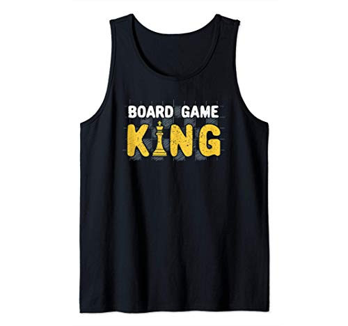 Board gamer gifts - Board Game King funny Chess Player Tank Top Board gamer gifts - Board Game King funny Chess Player Tank Top