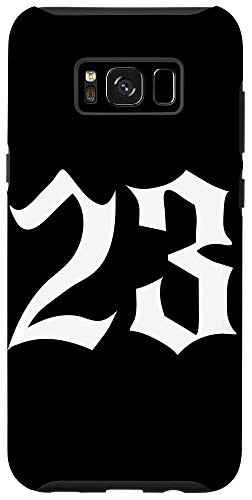 Galaxy S8Plus Old English Number 23 or Twenty Three Case