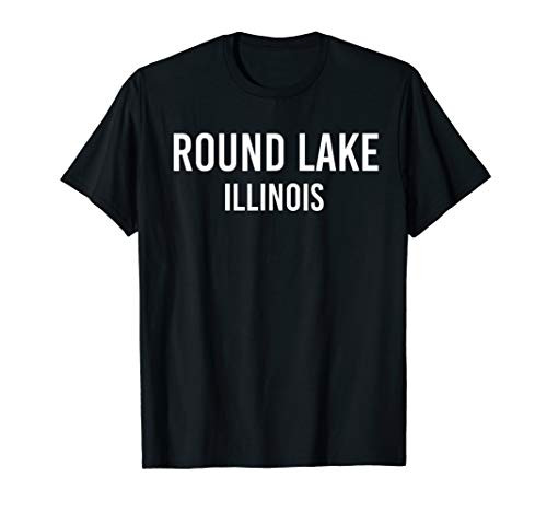 ROUND LAKE ILLINOIS IL USA Patriotic Vintage Sports T-Shirt ROUND LAKE ILLINOIS IL USA Patriotic Vintage Sports T-Shirt