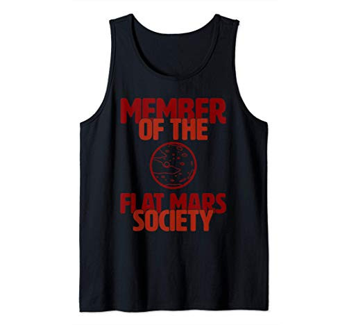 Member Of the Flat Mars Society Tank Top