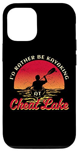 iPhone 12/12 Pro Lake Life Kayaking I'D Rather Be Kayaking At Cheat Lake Case