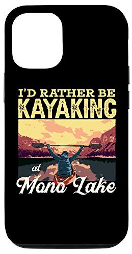 iPhone 12/12 Pro Lake Life Kayaking I'd Rather Be Kayaking At Mono Lake Case