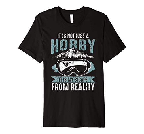 Snow Boarding Snowboarding Ride Snowboard Slopes Lens Gift Premium T-Shirt