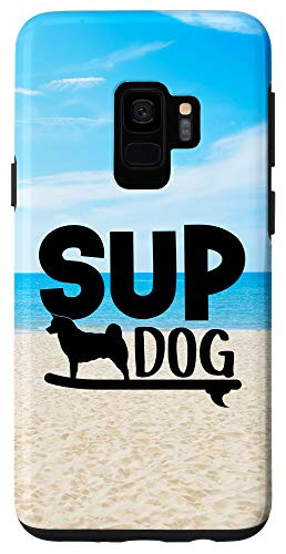 Galaxy S9 SUP Dog Akita Standup Paddleboard Paddle Board Case