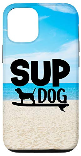 iPhone 12/12 Pro SUP Dog Beagle Stand Up Paddle Board, Standup PaddleBoard Case