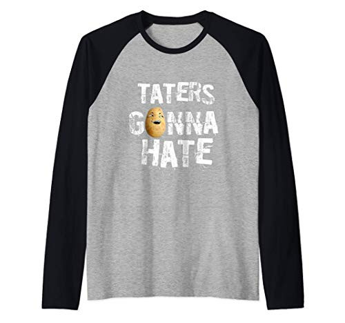 Funny Potato Lover Gifts for Potato Squad Vegan Garden Pun Raglan Baseball Tee