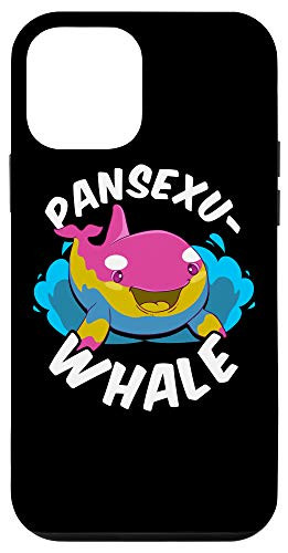 iPhone 12 mini Pansexuwhale LGBTQIA Gay Pansexual Pride Whale Kawaii Pan Case