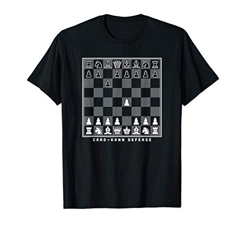 Karo-kann chess opening chess board - chess player gift T-Shirt