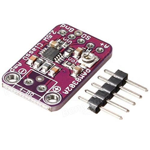 HiLetgo PAM8302 2.5W Class D Single Channel Solo Audio Amplifier Board Amp Module