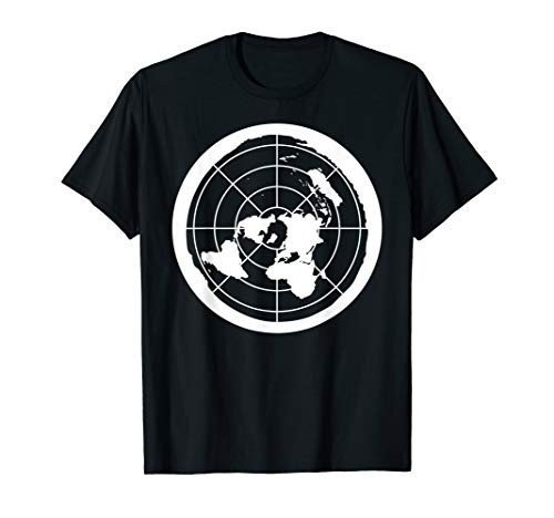 True Map Of The Flat Earth T-Shirts Flat Earthers Gift