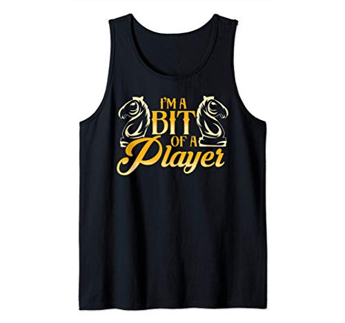 Chess funny chess player gift chess board man woman Tank Top