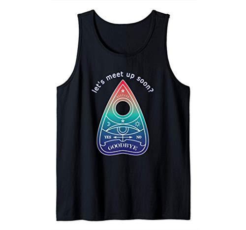 Ouija Board Spirit Ghost Witch Witchy Aesthetic Spooky Tank Top